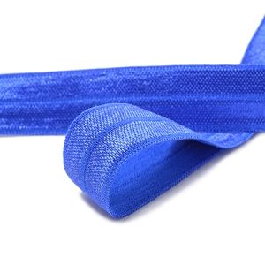 Лента эластичная, цвет  F223 синий