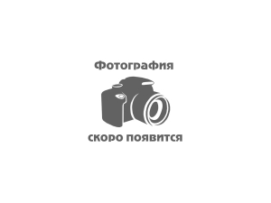 Вырубка цветок из блестящего материала 45мм, цвет голубой