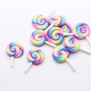 Кабошон леденец №11, 45х30 мм