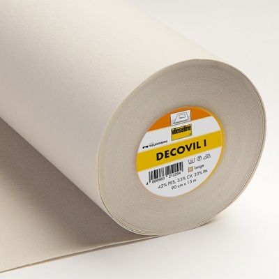 Флизелин клеевой Decovil 400 г/кв.м, цвет бежевый