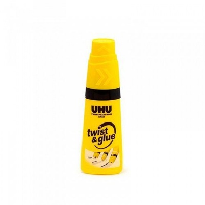 Универсальный клей UHU TWIST&GLUE, 35мл