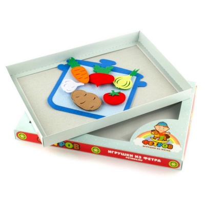 Развивающая игра Кастрюля с овощами