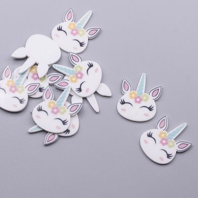 Кабошон-фигурка единорог-3, 20х40 мм