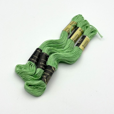 Нитки мулине ПНК им.Кирова, цвет салатовый (3904)