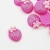 Кабошон клубника 20 мм, цвет розовый Кабошон клубника 20 мм, цвет розовый